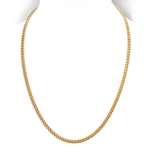 Italian Gold Plated Curb Chain