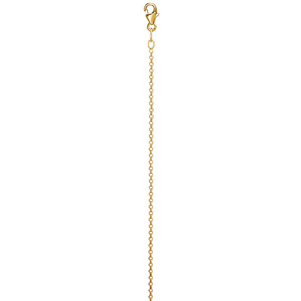 Italian Gold Plated Rollo Chain