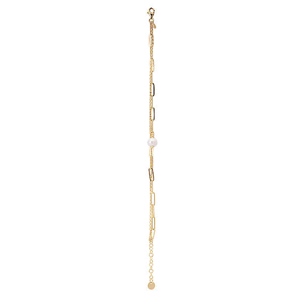 Italian Gold Plated Sterling Silver Bracelet