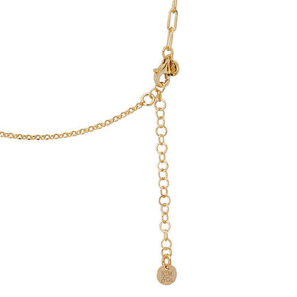 Italian Gold Plated Sterling Silver Y Necklace