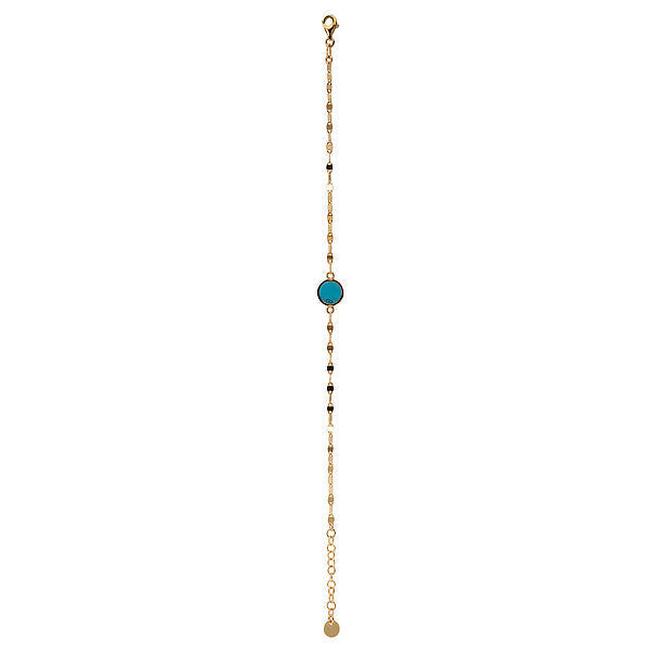 Italian Gold Plated Sterling Silver Bracelet