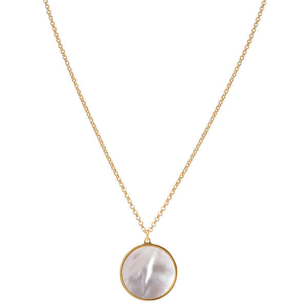 Italian Mother of Pearl Necklace