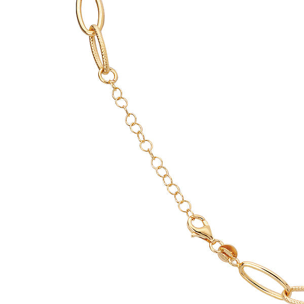 Italian Gold Plated Sterling Silver Necklace