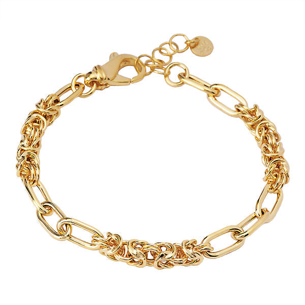 Byzantine Paperclip Bracelet