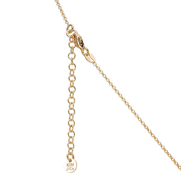 Italian Gold Plated Bead Necklace