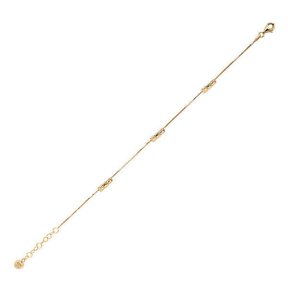 Italian Gold Plated Bracelet