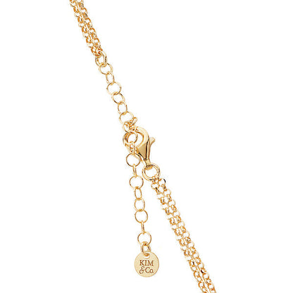Italian Gold Plated Mariner Necklace