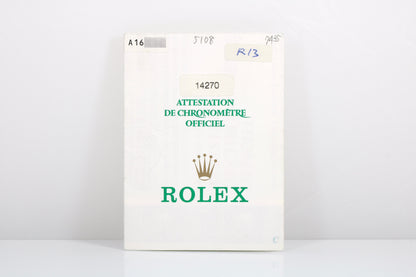 1999 Rolex Explorer 36mm - 14270 (Swiss Only Dial)