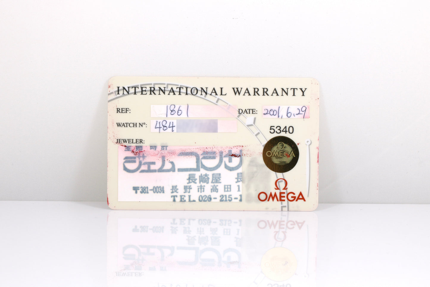 2001 OMEGA Speedmaster Professional Moonwatch 42mm - 3572.50 (Sapphire Sandwich)