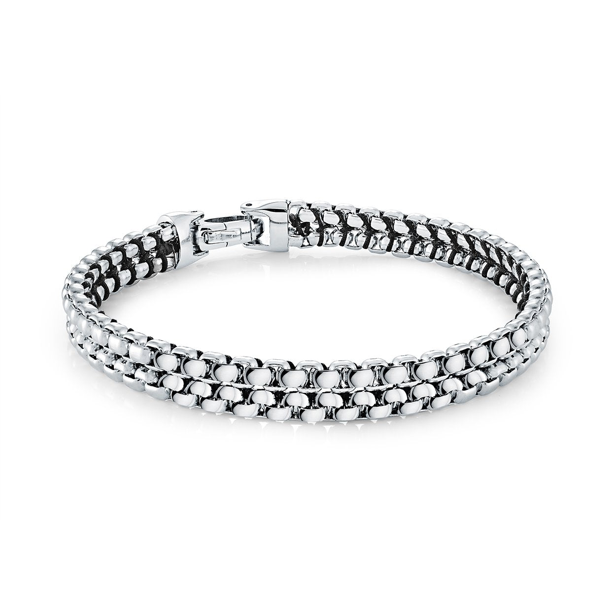 8MM-DOUBLE-BOX BRACELET