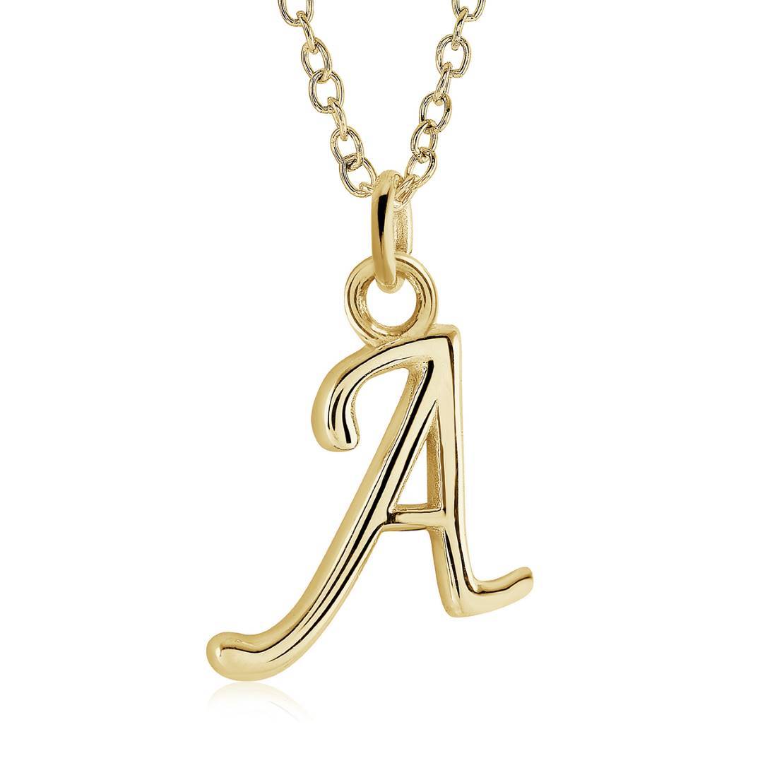 CURSIVE INITIAL NECKLACE