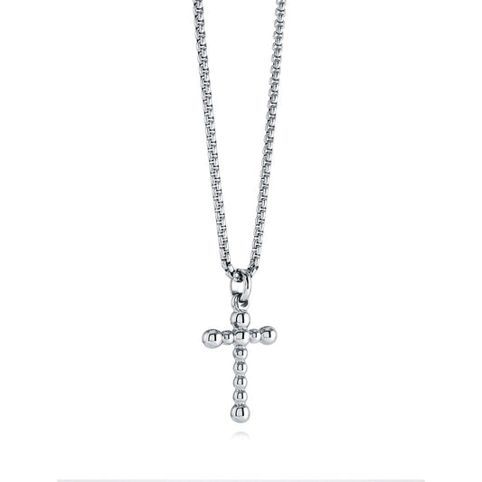 BEADED CROSS PENDANT