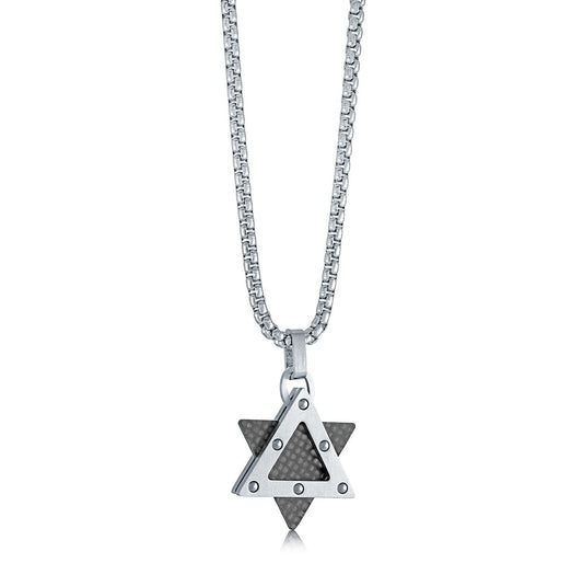CARBON-FIBRE STAR OF DAVID