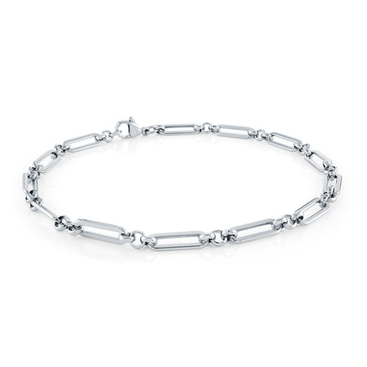 4MM PAPER CLIP ANKLET