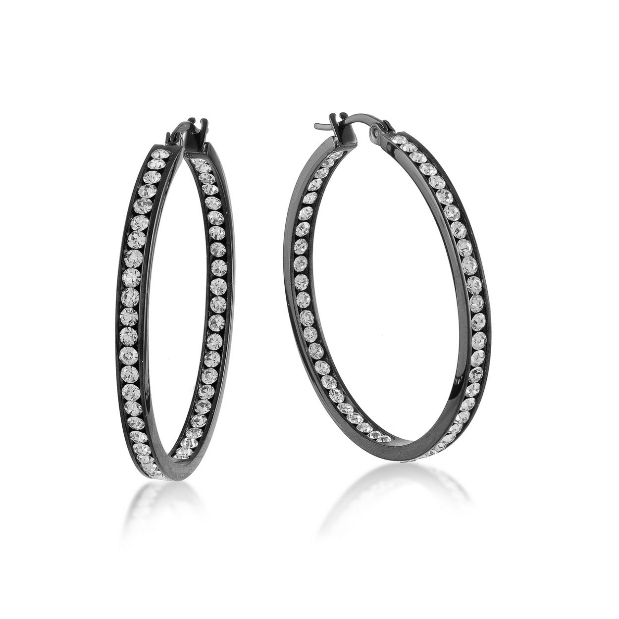 40MM INSIDE-OUT CZ HOOPS