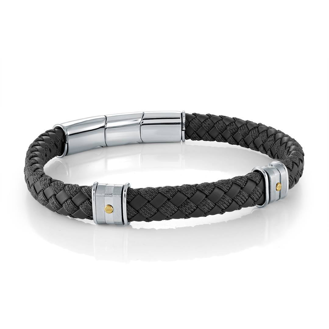LEATHER & ACCENT BRACELET
