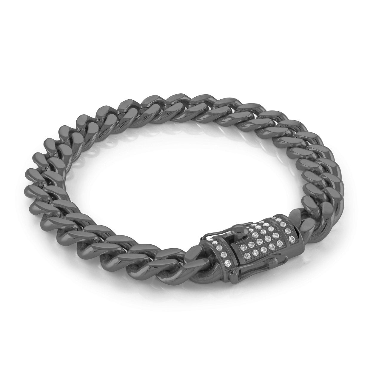 10MM CUBAN CZ BRACELET