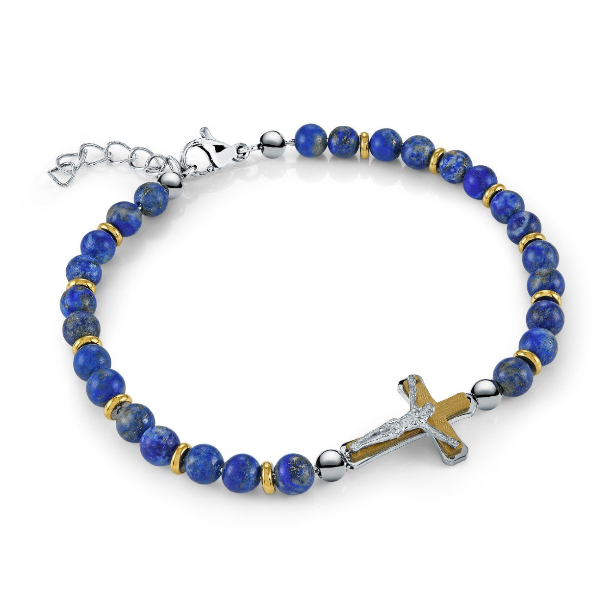 4.5MM CRUCIFIX BRACELET