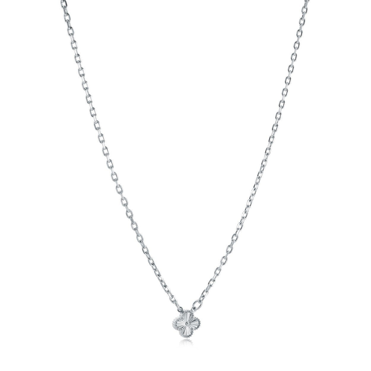 MINI 9MM-LUCKY CLOVER NECKLACE