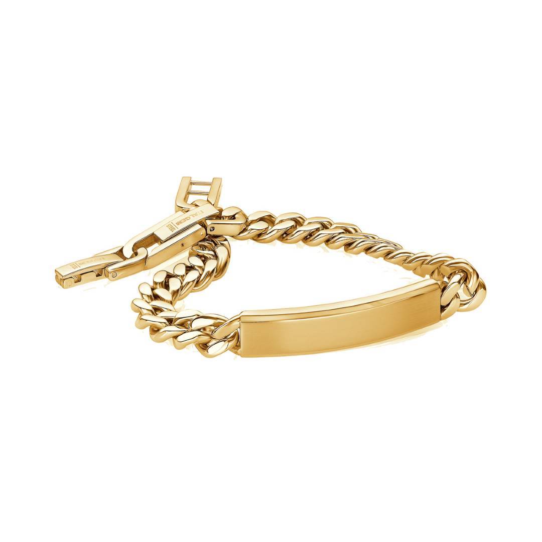 8MM CURB ID BRACELET