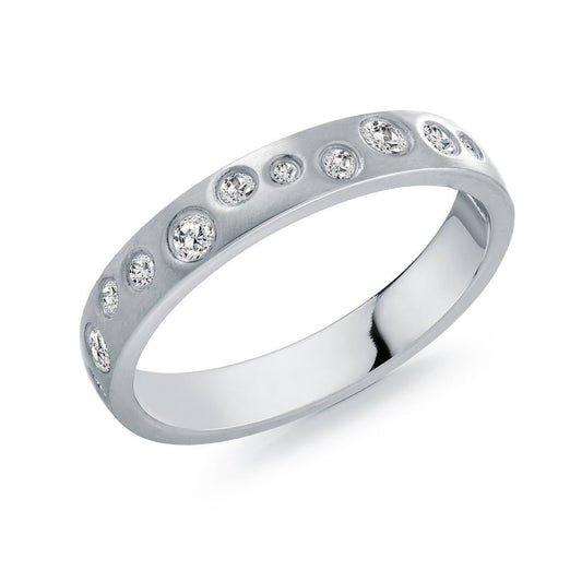 OFFSET CZ RING