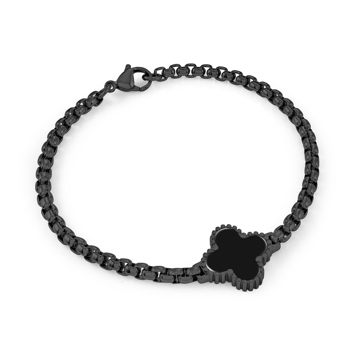 17MM-LUCKY-CLOVER BRACELET