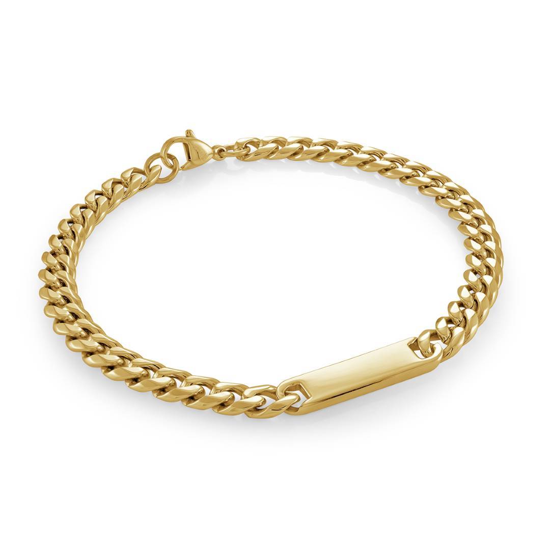 6MM ENGRAVABLE CURB BRACELET