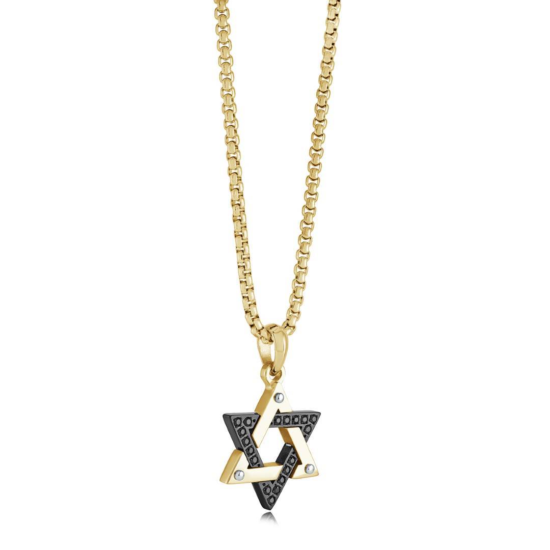 CZ STAR OF DAVID PENDANT