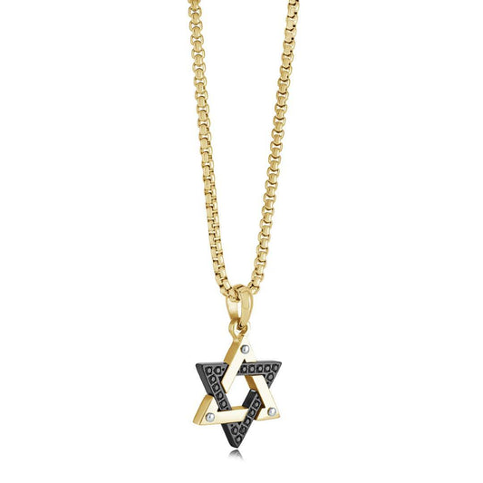 CZ STAR OF DAVID PENDANT
