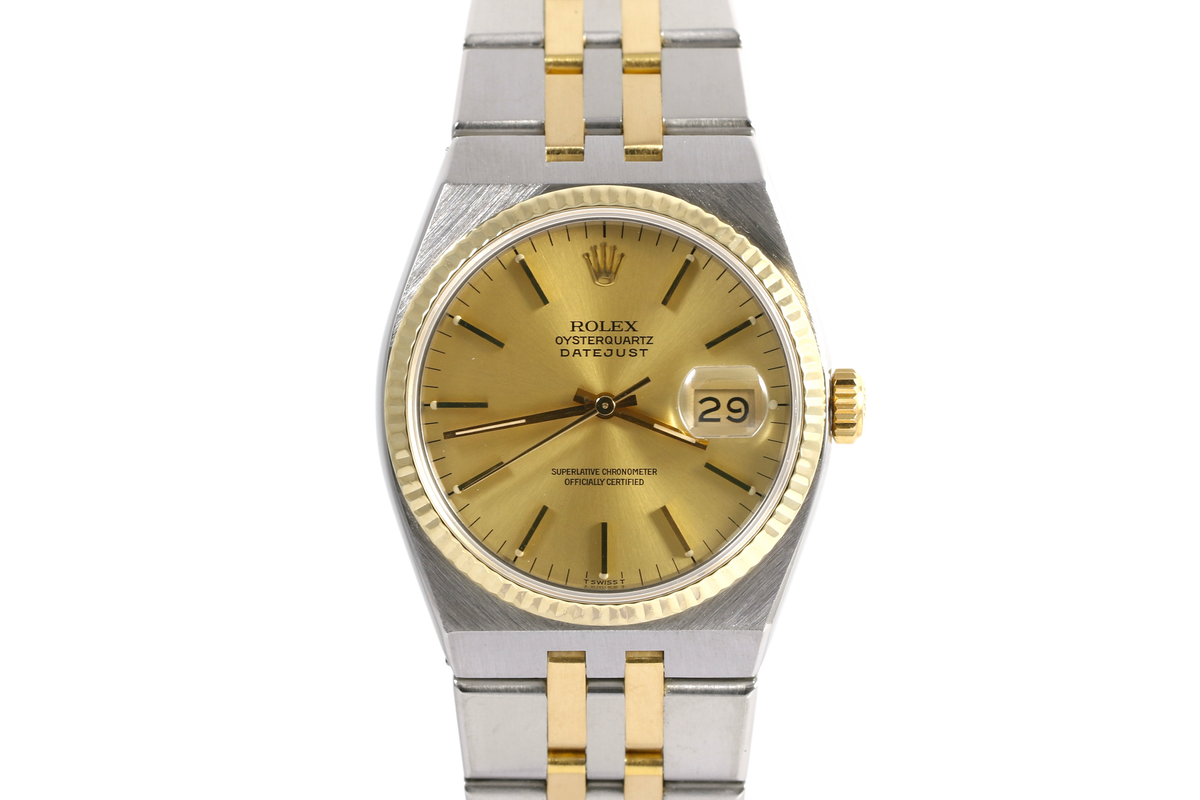 1982 Rolex Oysterquartz 36mm - 17013 (Champagne)