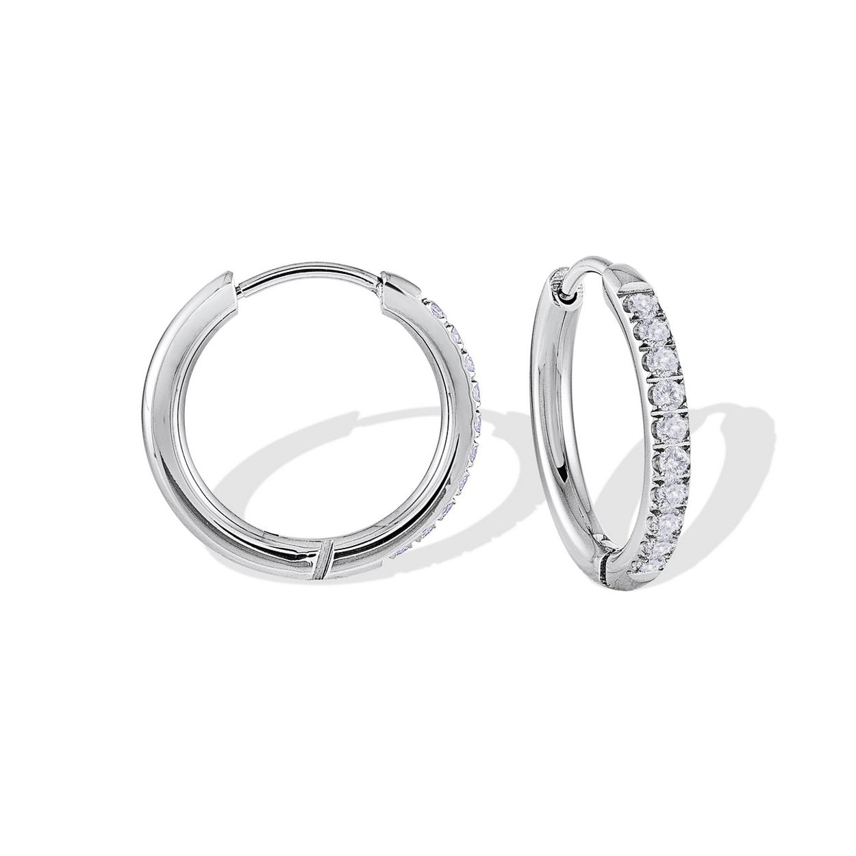 17.5MM ETERNITY HOOPS
