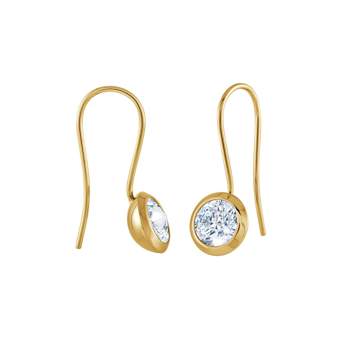 DROP CRYSTAL EARRINGS