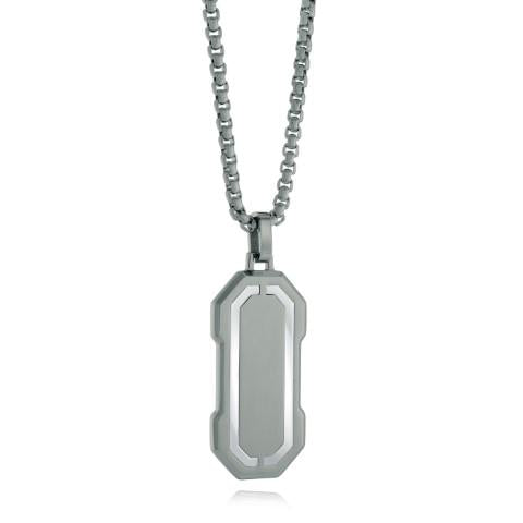 FUTURISTIC DOG TAG PENDANT