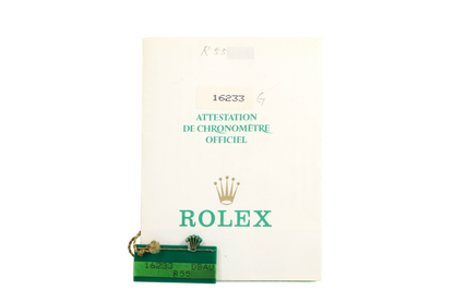 1988 Rolex Datejust 36mm - 16233 (Factory Champagne Diamond)