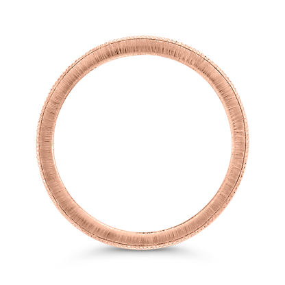 Wedding Band in 14K Rose Gold