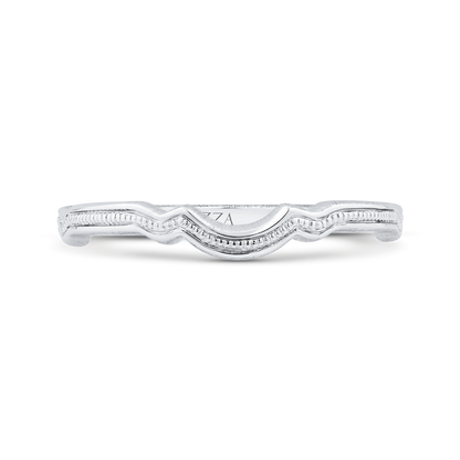 Wedding Band in 14K White Gold
