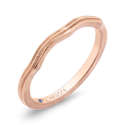 Wedding Band in 14K Rose Gold