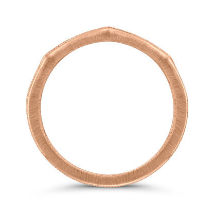 Wedding Band in 14K Rose Gold