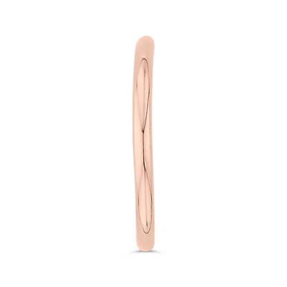 Plain Wedding Band in 14K Rose Gold