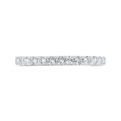 Diamond Wedding Band in 14K White Gold