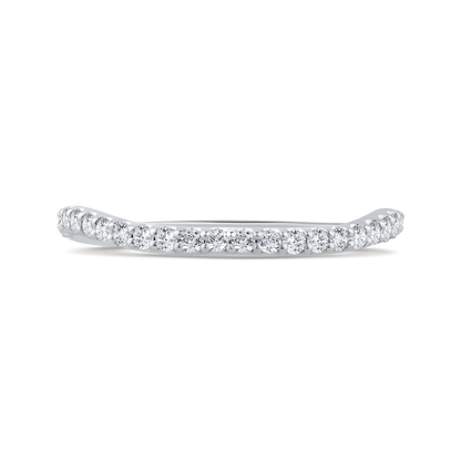 Diamond Wedding Band in 14K White Gold