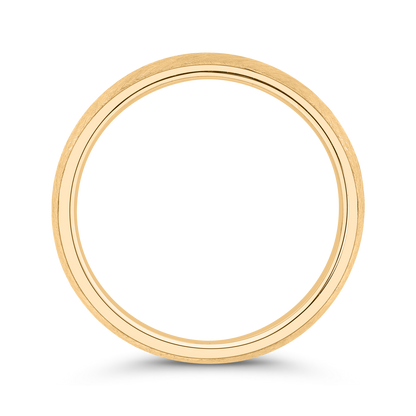 14K Yellow Gold Men's Band