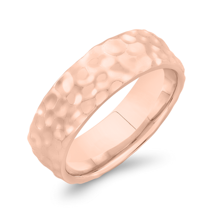 14K Rose Gold Men's Band