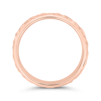 14K Rose Gold Men's Band
