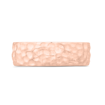 14K Rose Gold Men's Band