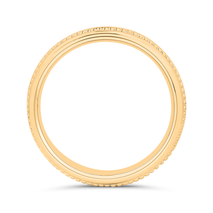 14K Yellow Gold Men's Band