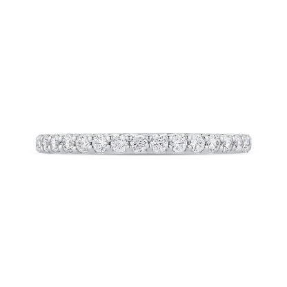 Diamond Wedding Band in 14K White Gold