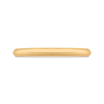 Plain Wedding Band in 14K Yellow Gold