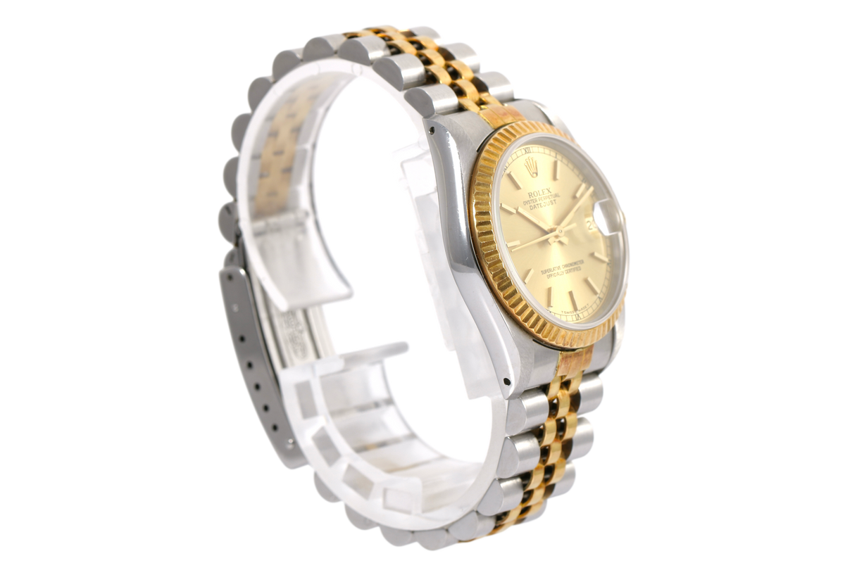 1990 Rolex Datejust 31mm - 68273 (Champagne)