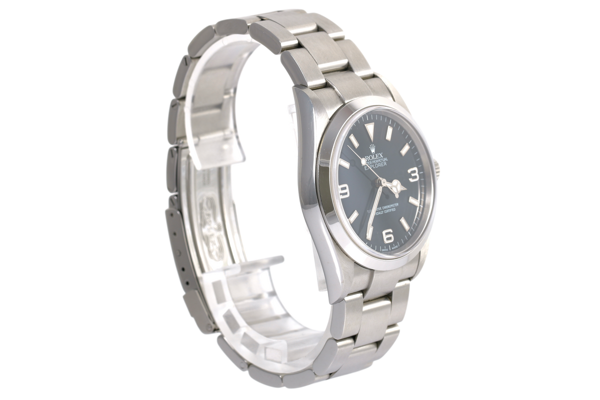 2005 Rolex Explorer 36mm - 114270 (Black)